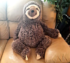Large Sloth Plush 32&quot; XL Stuffed Animal Gift Soft - £44.13 GBP