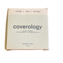 Coverology Medium Tone Cold Sore Treatment and Concealer Cover - $17.83