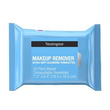 Neutrogena Makeup Remover Ultra-Soft Cleansing Towelettes 25 Count (Pack of 3) - £27.17 GBP