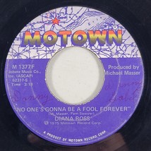 Diana Ross Theme From Mahogany/No One&#39;s Gonna Be a Fool Forever 45 Vinyl Rare - £6.41 GBP