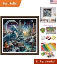 Beginners Cross Stitch Kits Stamped Full Range of Embroidery Kits for Ad... - $58.04