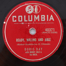 Doris Day, Percy Faith, Buddy Cole - Ready, Willing and Able 78 rpm Record 40371 - £13.99 GBP
