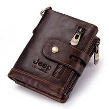  wallet genuine leather lady female wallets hasp double zipper design short coin pocket thumb200