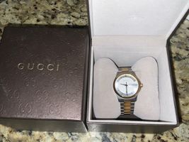 Gucci YA126450 G-Timeless 38MM Men&#39;s Two-Tone Stainless Steel Watch - $294.99