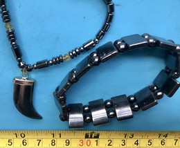 1 pendant Hematite Philippines necklace &amp; 1 bracelet - $23.50