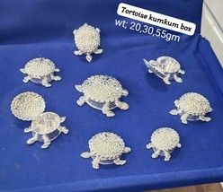 BIS HALLMARKED 925 Silver Kumkum Box - pure silver gift items - Return G... - €43,74 EUR+