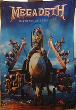 MEGADETH Warheads on Foreheads FLAG CLOTH POSTER BANNER CD Thrash Metal - $20.00