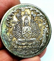 Lucky Coin Quan Yin Kuan Yin Thousand Arm Goddess Guanyin Compassion Feng Shui - £13.64 GBP