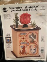 NMI Cross Decorative Container Counted Cross Stitch Southwest *NEW* zz1 - $10.99