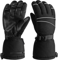 Ski Snow Gloves, Waterproof &amp; Windproof Winter Snowboard Gloves for Men ... - £19.77 GBP