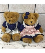 Vintage 90’s Little Miss Liberty Of Beverly Hills Teddy Bears Set Lot Of... - £23.29 GBP