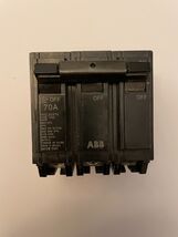 ABB 70 Amp 1 in. 3-Pole Circuit Breaker (THQL32070A) - $39.60