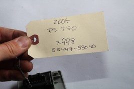 2006-2008 LEXUS IS250 IS350 FUEL GAS DOOR AND TRUNK LID GATE OPENER SWITCH X998 image 11