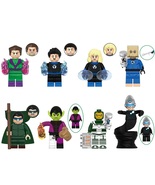 8pcs Fantastic Four Franklin Valeria Mole Man the Maker Minifigures Mini... - $28.04 CAD
