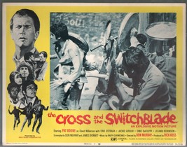 Cross and The Switchblade Lobby Card #7 1970-Pat Boone-Erik Estrada - £29.57 GBP