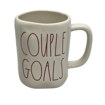 Rae Dunn &quot;Couple Goals&quot; Mug Red Lettering - £11.27 GBP