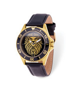 Disney Adult Lion King Simba Gold-tone Black Leather Watch - $154.37 CAD