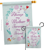 My Mother, Friend - Impressions Decorative Flags Set S115115-BO - £46.33 GBP