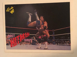 Bret The Hitman Hart WWF Trading Card World Wrestling Federation 1990 #44 - £1.56 GBP