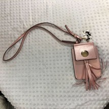 PB &amp; J Purse Bling &amp; Jewelry Pink Leather with Tassles Tassels NEW Ret: ... - $19.80