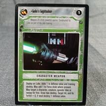 Luke&#39;s Lightsaber - Death Star II - Star Wars CCG Customizeable Card Game SWCCG - £14.45 GBP