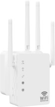 2024 WiFi Extender 5G Dual Band 1200Mbps Fastest WiFi Signal Boosters for Home L - £65.82 GBP