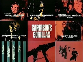 GARRISON&#39;S GORILLAS TV Complete WWII Series+the Unaired Pilot~Ron Harper... - £43.44 GBP