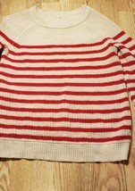 J. Crew Women&#39;s Sweater CUTE Ladies Adorable Striped - £15.81 GBP