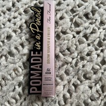 Too Faced Pomade in a Pencil Brow Shaper & Filler Waterproof New in Box - Auburn - $19.64