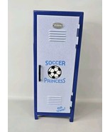 Vintage 90’s Limited Too Blue Soccer Princess Mini Locker 11”- Read!!! - $26.68