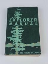 1955 BSA Explorer Manual Boy Scouts of America Camping Woodcraft Softcover - £10.57 GBP