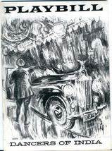 Playbill Dancers of India Anta Theatre 1957 Shanta Rao - $14.83