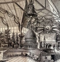 Kansas Colorado Buildings 1876 Worlds Fair Centennial Victorian Woodcut ... - €60,79 EUR