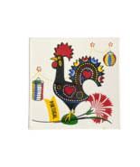 Vintage Portugal Trivet Tile 6&quot;x6&quot; - $14.78