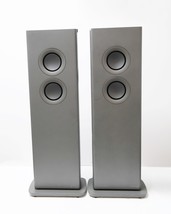KEF LS60 Wireless Floorstanding Speakers (Pair) - Gray  image 8