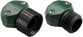 GroundWork GC-530-531 Hose Coupler 5/8 Inch - 3/4 Inch 60 PSI ABS Plastic - $19.12 CAD
