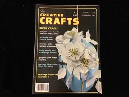Creative Crafts Magazine February 1981 Springtime Needlecrafts - £7.83 GBP