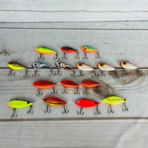 Lot of 16 Assorted Strike King Rattlin&#39; Rapala Cotton Cordell Lipless Crankbaits - £55.81 GBP