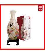 Vibrant Floral 3D Puzzle Vase - Assemble Your Artistic Statement, 4.4&quot; x... - $806.67 MXN