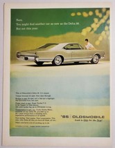 1965 Print Ad Oldsmobile Delta 88 2-Door Car Olds Super Rocket V-8 - $13.48