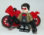 Jason Todd Red Hood with motorcycle DC Comic Custom Minifigure - $4.90