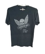 American Apparel Mens Shirt Large Gray Harley Davidson Biker Single Stit... - £20.85 GBP