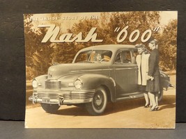 The &quot;Inside&quot; Story of the Nash &quot;600&quot; Sales Brochure 1946 - $67.49