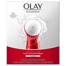 Facial Cleansing Brush by Olay Regenerist, Face Exfoliator with 2 Brush Heads - £23.35 GBP