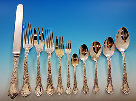 Meadow by Gorham Sterling Silver Flatware Set for 12 Service 176 pieces Dinner - £14,010.65 GBP