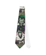 Necktie Joker Clown Prince of Crime Card Insane Harley Harvey Cosplay Ha... - $25.00