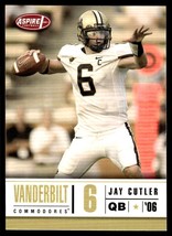 2006 SAGE Aspire Jay Cutler Vanderbilt Commodores #36 - £0.95 GBP