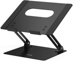 Laptop Stand Foldable Aluminum Laptop Holder Riser For Notebook Computer Tablet - £51.47 GBP