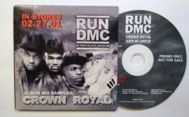 Run DMC Crown Album Mix Sampler Promo CD 2001 Hip Hop Rap Album Snippets - £19.06 GBP