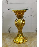 interoknack Luxury Peacock Plant Stand  Gold Resin Pedestal Table, Arti... - €684,01 EUR